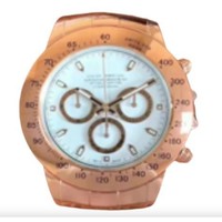 Vente chaude ODM/OEM Horloge murale de 14 pouces de qualité supérieure en gros Horloge murale de luxe lumineuse avec affichage de la date Rolax