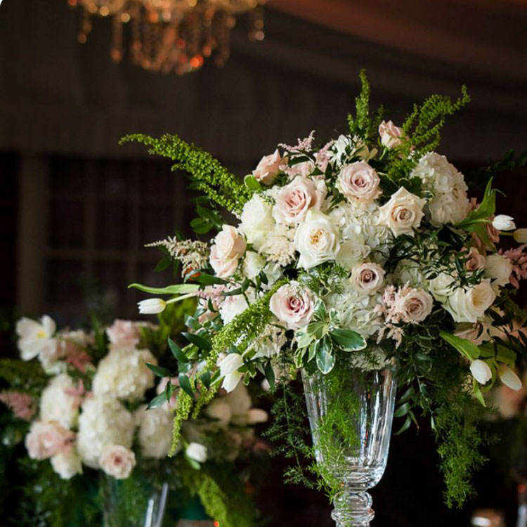 wedding centerpieces real touch