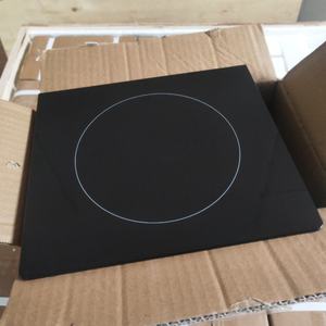 Plaques de cuisson en verre céramique noir trempé de qualité supérieure 4 et 6 mm, polies, compatibles induction, feuille de verre cristallin noir - Product Image 2