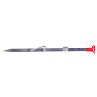 Support de canne à pêche en mer Sports de plein air Sandy Shore Support de canne à pêche en aluminium Accessoires de pêche Tige en métal Pointe de sable
