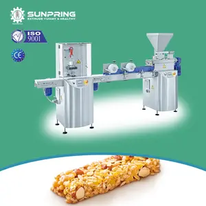 SunPring Cereal Bar Making Machine Price Liof Snacks Bars Processing Line Automatic Protien Bar Machine