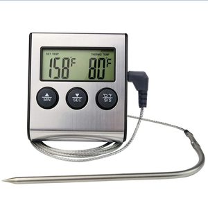 Thermomètre numérique intelligent étanche pour la cuisine avec sonde longue pour une lecture instantanée, livraison rapide pour la cuisson des aliments et le barbecue - Product Image 1