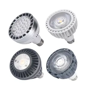Aluminium Par30 LED-Lampe Par38 Par30 LED-Leuchte 20W 35W 40W COB Dimmbare Par30-Lampe LED-Scheinwerfer