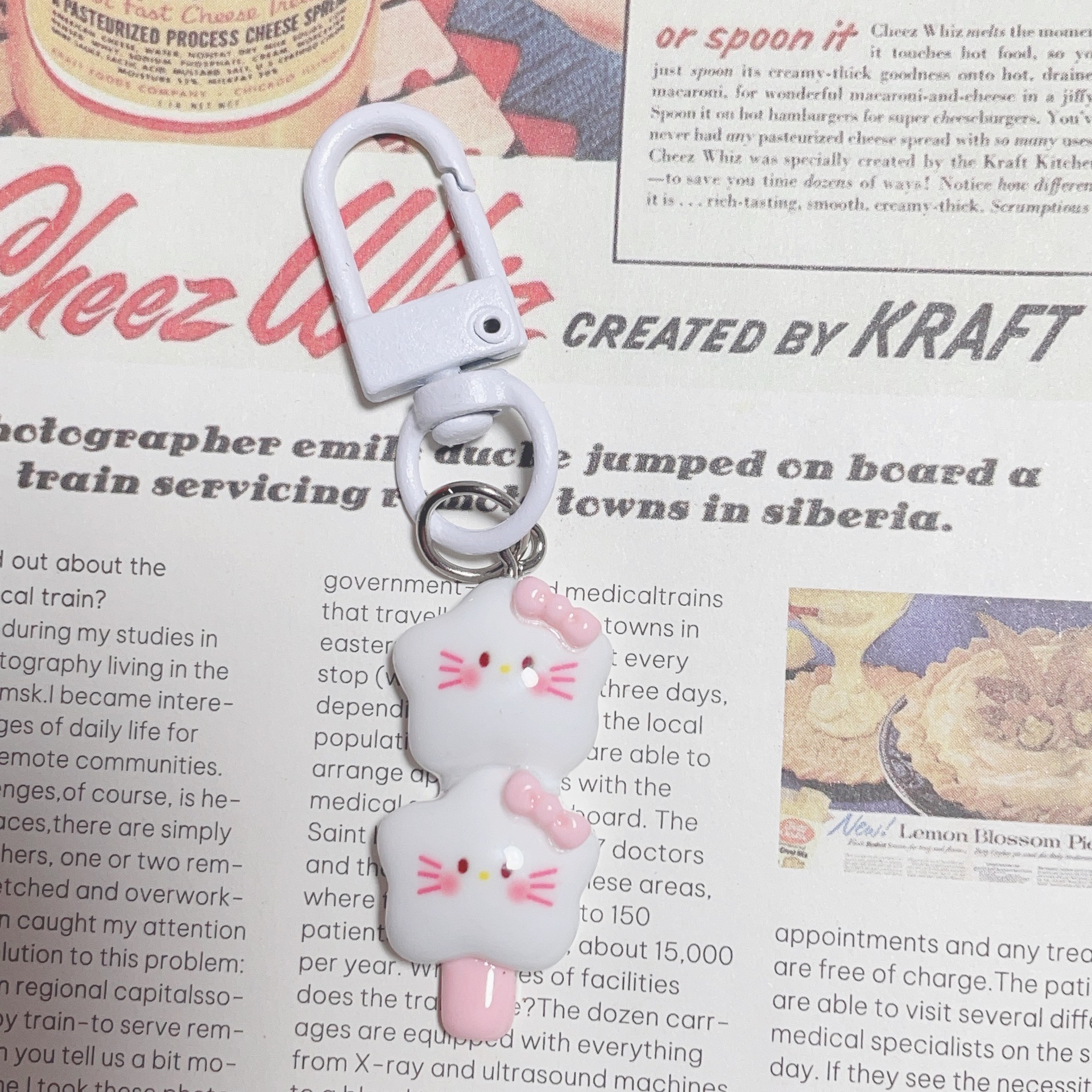 Cat Charm String  [White String]
