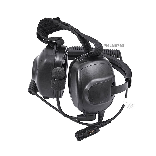 Two-way Radio Walkie-talkie Heavy-duty Headset for MOTOROLA PMLN6763 for DP2400e DP2600e Radio