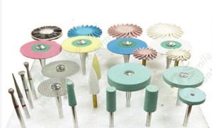 Kit di lucidatura diamantata per utensili abrasivi per utensili rotanti da laboratorio odontotecnico in Zirconia - Product Image 4