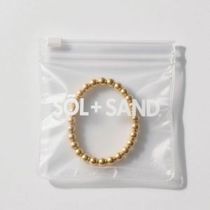 Bolsas de Embalaje de Joyería Reciclables con Cierre Hermético de PVC Resistente, Transparentes/Mate/Esmeriladas, con Logotipo Personalizado, para Pendientes - Product Image 3