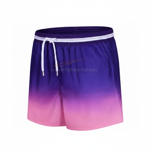 Short de basket-ball personnalisé délavé à l'acide de DS INTERNATIONAL: short d'équipe et de streetwear de qualité supérieure avec poches zippées pour votre logo et votre marque - Product Image 1