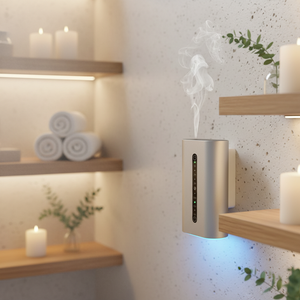 Siweiyi Hot Selling Smart App Control Two Fluid <b>Aroma</b> <b>diffuser</b> Plug-in Nebulizing <b>Diffuser</b> Machine with 1 Year Warranty - Product Image 1
