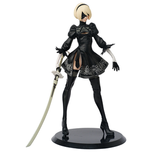Nier: หุ่นแอ็กชันหุ่นยนต์อะนิเมะ <span class=keywords><strong>yorha</strong></span> <span class=keywords><strong>No</strong></span>. <span class=keywords><strong>2</strong></span> Type <span class=keywords><strong>B</strong></span> 28cm ทำจาก PVC โมเดลอะนิเมะของเล่นสำหรับเป็นของขวัญ - Product Image 4