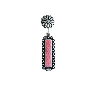 Orecchini Pendenti Boho Intagliati con Accenti Colorati, Stile Etnico Vintage, Accessori di Moda per Donne - Product Image 5