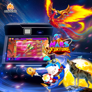Desktop Fish <b>Game</b> <b>Machine</b> Metal Cabinet American Skill Mars Fortune Table Top Arcade <b>Machine</b> - Product Image 1