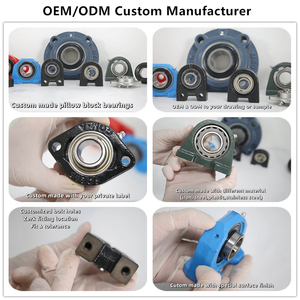 LDK Light Duty Set Screw Locking <span class=keywords><strong>Ball</strong></span> <span class=keywords><strong>Bearing</strong></span> Unit SBFD208 2 Bolt Flange Pillow Block <span class=keywords><strong>Bearing</strong></span> para Material Handling Industry - Product Image 4