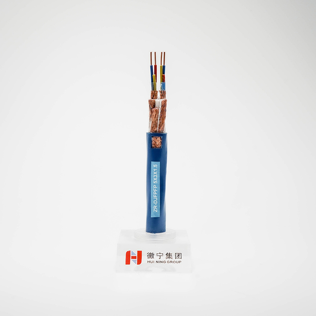 FEP Shielded Instrument Cable Copper Braided Stranded Conductor Individual Overall Shielding