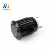 Interrupteur à bouton-poussoir métallique momentané étanche IP67/IP65 de 12 mm, 2A, marche/arrêt électrique, pour usage industriel et domestique – Vente chaude