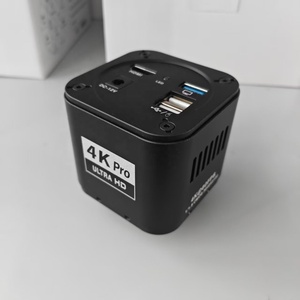 Kamera Mikroskop 4k, Aksesori Digital cincin elektronik trinokular mata dudukan Usb Zoom perhiasan profesional - Product Image 1