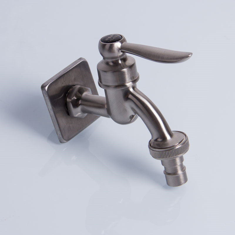 High Quality Stainless Steel Bibcock Factory Price Long New Model Polished Bibcocks for Kitchen Bathroom Modern Washing Water