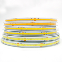Tira de Luz LED Flexible SMD2835 de PVC con Clasificación IP65 de 8 mm, 12 V, 9 W/m, Ra90, 6000 K