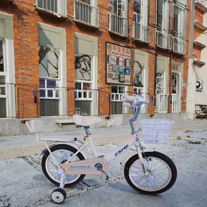 4-10 ans Filles <span class=keywords><strong>14</strong></span> <span class=keywords><strong>pouces</strong></span> à vitesse unique Frein à disque pour enfants Nouveau vélo bébé 12 <span class=keywords><strong>pouces</strong></span> pour filles de 5 ans Fourche en acier - Product Image 3
