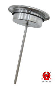 工业不锈钢双金属温度计 双金属表盘温度计 轴向径向可调角度 WSS - Product Image 3