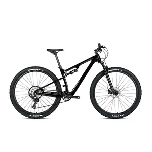 Fabrika 29 27.5 inç karbon çift tam süspansiyon bisiklet bisiklet bicicletas aro 29 dağ mtb bisiklet 29 inç tam süspansiyon karbon