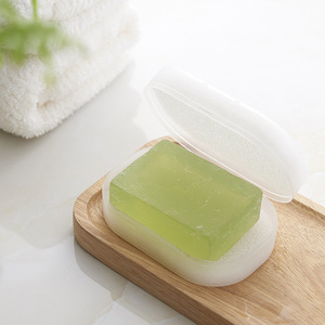 <b>Soap</b> Dish Rectangular PP With Lid 7103.5cm For Bathroom <b>Soap</b> Storage - Product Image 1