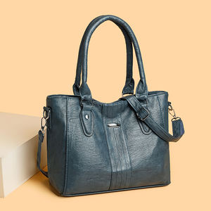 กระเป๋าโท้ทวัสดุ PU คุณภาพสูง กระเป๋าถือแบรนด์ดีไซเนอร์ ซับในทำจากโพลีเอสเตอร์.9024 - Product Image 5