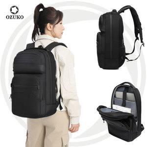 Suratio Laptop Backpack - Travel Daypack With USB Port, Shoe Compartment, Anti-Theft - View #3