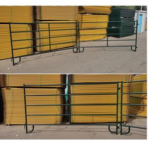 Cercado Modular para Ganado, Corral Portátil para Vacas/Caballos, Panel Redondo Galvanizado de Alta Resistencia para Ovejas con 5 o 6 Barras - Product Image 3