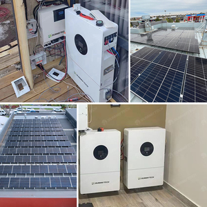 Système de stockage <span class=keywords><strong>d</strong></span>'énergie solaire photovoltaïque 5Kw 10Kw 8Kw 10 Kw Système solaire hybride hors réseau Kit complet pour <span class=keywords><strong>la</strong></span> <span class=keywords><strong>maison</strong></span> - Product Image 5