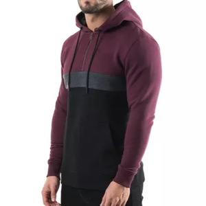 Sudadera Deportiva para Hombre de Algodón/Poliéster, de Alta Calidad, con Impresión Personalizada, Tejido de Felpa, Técnica Lavada, Antiarrugas, Color Sólido - Product Image 1