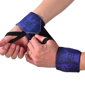 Wholesale Custom Logo Anime Berserk Neoprene Breathable Wrist Support <b>Wraps</b> Adjustable Hook Eye Closure for Weight Lifting Gym - Product Image 4