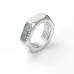 Dadi di bloccaggio esagonali sottili smussati in acciaio al carbonio di grado A e B, salvaspazio, DIN 439, prezzo all'ingrosso - Product Image 1