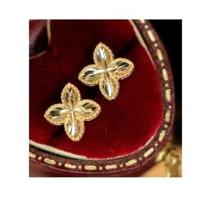 Pendientes de Oro de 18k de Lujo Xinfly, Juego de Joyería para Novia, Regalo de Boda con Diamantes, Hipoalergénicos y Duraderos para Piel Sensible - Product Image 1