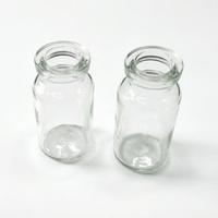 Flacon en verre stérile transparent de 6 ml pour applications d'emballage pharmaceutique injectable