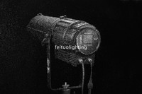 Projecteur Gobo étanche RDM / DMX Auto Zoom Auto coupe extérieure 300w RGBAL 5 en 1 COB extérieur Led ellipsoïdes profil lumière