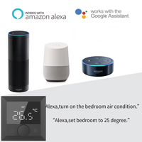 Termostato Inteligente HY510 Tuya Compatible con Calefacción Eléctrica por Película, Calefacción por Suelo Radiante, Regulador de Temperatura Ambiente con Bloqueo Infantil