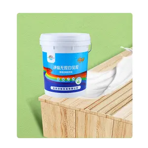 Odour-less And No Aldehydes High Flexible White Emulsion White Latex White Glue For Wood And Paper