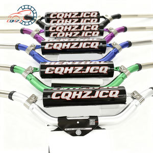 Kit de guidon CQHZJ tout-terrain pour moto <span class=keywords><strong>enduro</strong></span> anti-chute épais 1 1/8\" 28 mm pour protège-poitrine Crf Yzf Wrf Rm Kxf Pit Dirt Bike - Product Image 1