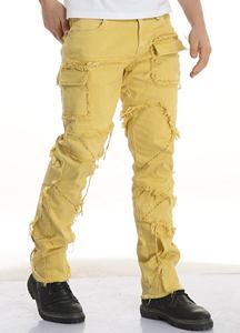 Y2k <b>Jeans</b> <b>Men's</b> Custom <b>Jeans</b> VAT Dyed China Embro <b>High</b> Quality <b>Jeans</b> for <b>Men</b> - Product Image 4