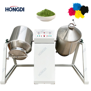 Mezclador agitador motorizado de doble potencia con tolva grande para mezclar polvo de alimentos y productos químicos - Product Image 2