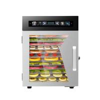 Voedseldehydrator Elektrische Plastic Schaal Droger Fruit Groente Vlees Huisdier Snacks Digitale Timer CE Fabrikant Fabrieksprijs
