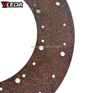 High Copper Wires Composite Material Auto Clutch Plate Friction Material Non-asbestos Clutch Facings For Heavy Duty Vehicles
