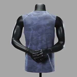 Summer Man Blank Tank Top Quick Dry Breathable Training Sleeveless Loose Shirts - Product Image 5