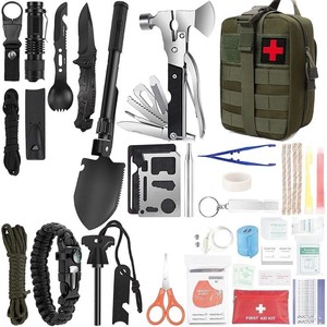 ชุดอุปกรณ์เอาชีวิตรอด YJTZ-006 ชุดปฐมพยาบาล กระเป๋าแบบ Molle System เต็นท์ฉุกเฉินอเนกประสงค์ พกพาสะดวก - Product Image 5