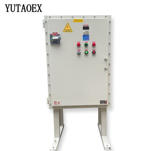 Caja de panel eléctrico de acero de grado industrial Construcción de ingeniería municipal Equipo de distribución a prueba de explosiones Clasificación IP65 - Product Image 1