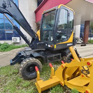 La marque de renommée mondiale 6 tonnes HYUNDAI HX60PRO hydraulique a utilisé des excavatrices de haute qualité utilisées de HYUNDAI HX60 à vendre - Product Image 3