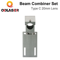 Nouvel arrivage : Ensemble de combinateurs de faisceaux |   Combinateur de faisceau laser ZnSe 20 mm + support + pointeur laser |   pour machine de gravure laser CO2