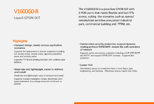 Red de fibra Vsol 4 puertos GPON V-sol 4pon De 4 Pon 4 Puertos 4 puertos Gpon OLT - Product Image 4
