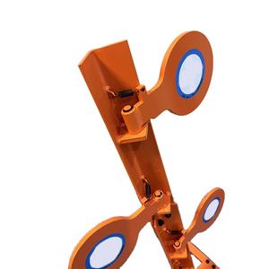 エアガン射撃練習用デュエルツリーターゲットキットクロスボウとアロー練習用に設計された6つの鋼製取り外し可能ターゲット - Product Image 6